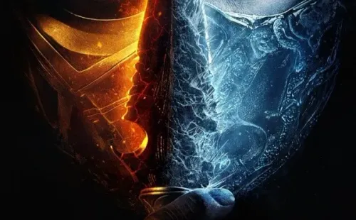 El afiche oficial de la nueva “Mortal Kombat”.