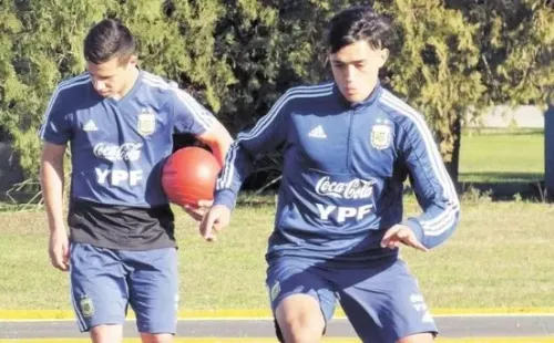 En 2019, Solari debutó en las categorías menores de la selección de Argentina.