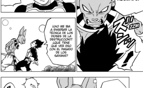 Algunas de las escenas en el Dragon Ball Super 69.(5)