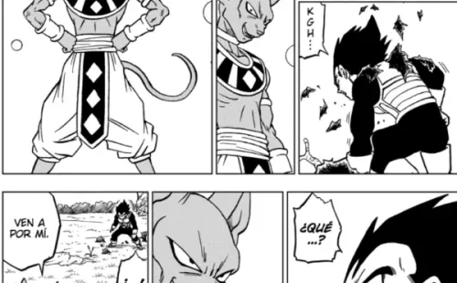Algunas de las escenas en el Dragon Ball Super 69.(6)