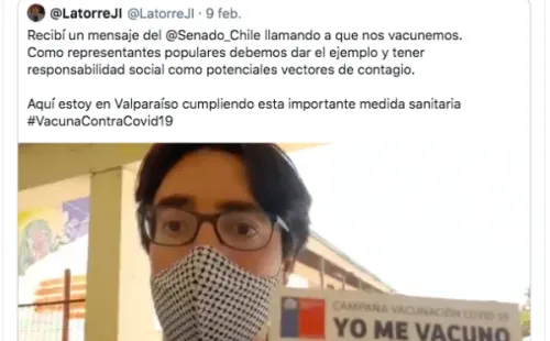 Marcela Vacarezza y su ira en Twitter por los vacunados no prioritarios.(2)