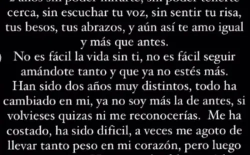 Las palabras de Araceli Díaz en memoria de Sebastián “Cangri” Leiva.