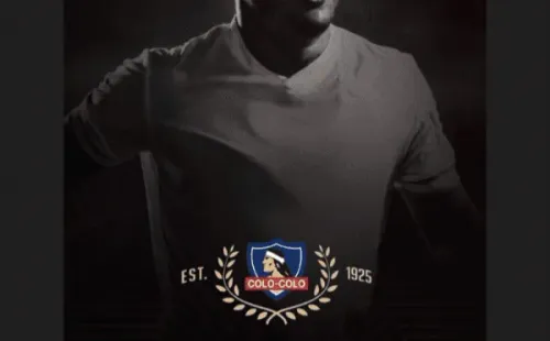 El festejo de Gaete por llegar a Colo Colo