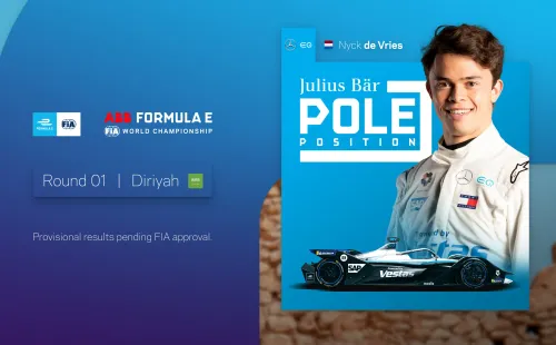 Nyck saldrá por delante de Wehrlein y Rast.