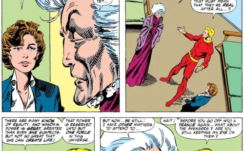 “WandaVision”: Agatha Harkness en modo sospechoso en “West Coast Avengers”.