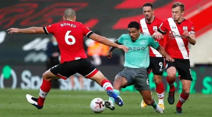 En el último duelo disputado entre ambos elencos, Everton cayó derrotado por 2-0 frente al Southampton. (Getty)