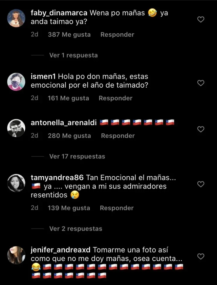 Maroon 5: Las reacciones de los chilenos ante la foto “emocional” de Adam Levine.(11)