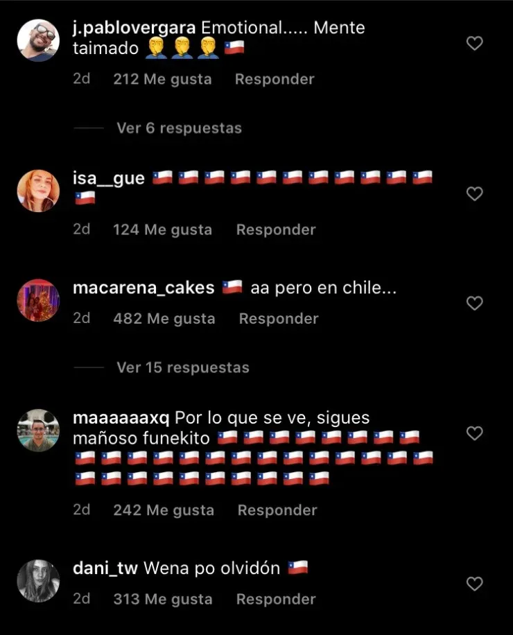 Maroon 5: Las reacciones de los chilenos ante la foto “emocional” de Adam Levine.(10)