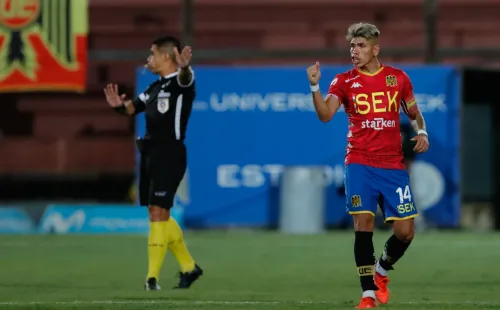 Carlos Palacios finalmente se queda en Unión y podría jugar esta llave con los hispanos. (Foto: Agencia UNO)
