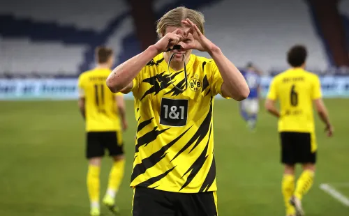 Erling Haaland pretende sorprender al Bayern Múnich de visita. (Foto: Getty)