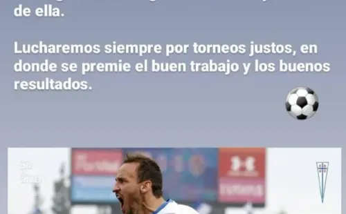 La publicación de José Pedro Fuenzalida (Instagram)