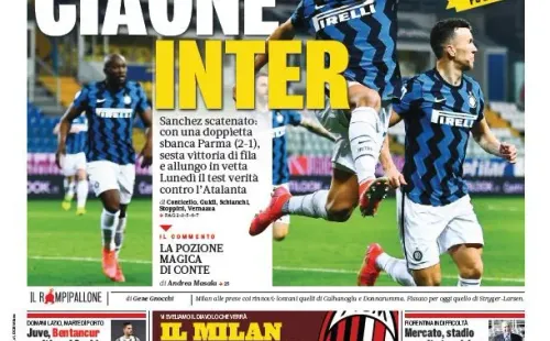 AS7 protagonizó la portada de la Gazzetta en Italia.