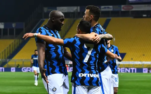 Alexis Sánchez fue la gran figura del partido con el Parma y se matriculó con su primer doblete en los nerazzurros. (Foto: Getty)