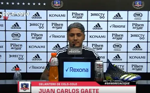 Gaete quiere romperla en La Roja y Colo Colo.