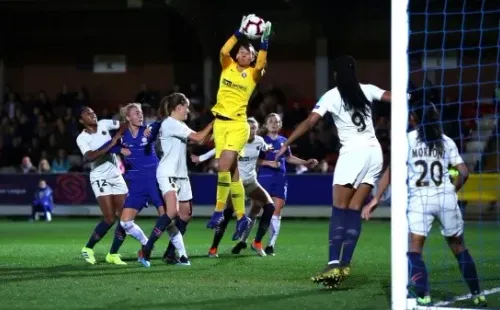 Christiane Endler, la máxima exponente del fútbol femenino en Chile. Foto: Getty Images