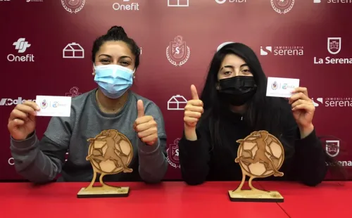 Camilia Godoy y Francisca Bacho fueron homenajeadas en el marco del 8M.