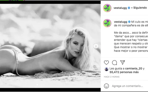 La contundente respuesta de Vesta Lugg a Arcángel.