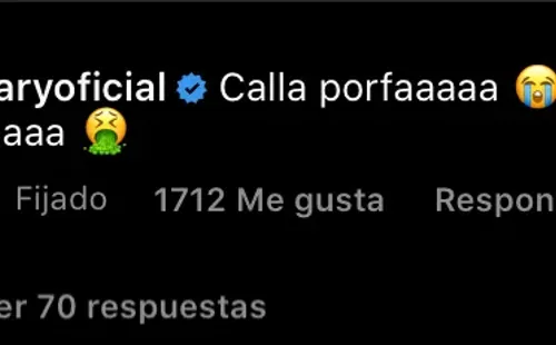 El grito desesperado de Blue Mary por la respuesta aún peor de Arcángel a Anitta.
