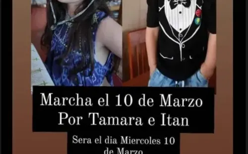 La invitación que compartió Cote López para apoyar la Marcha para pedir Justicia por Tamara Moya.