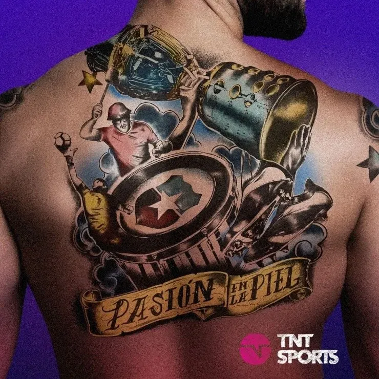 #PasionEnLaPielxTNTSports es la nueva propuesta para compartir historias futboleras ligadas al arte en la piel.
