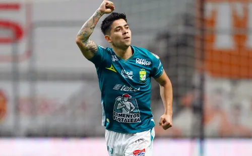 Víctor Dávila le dio el empate al León ante Monterrey. Foto: JamMedia