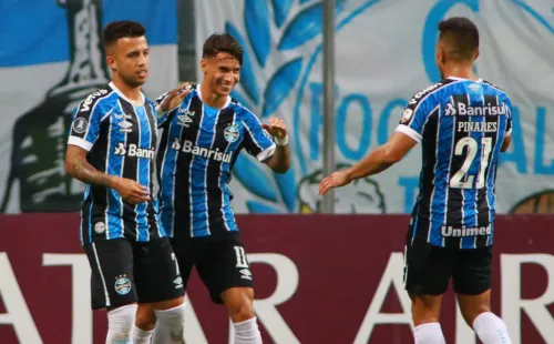 Gremio goleó por 6-1 a Ayacucho y puso un pie en la tercera fase. Foto: Getty Images