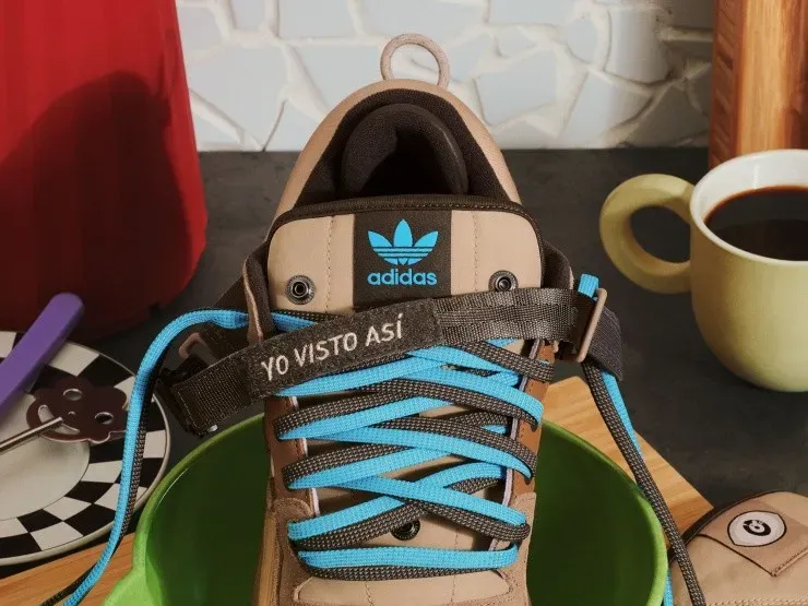 “The First Café”: El modelo de zapatillas creado por Bad Bunny en conjunto con Adidas Originals.(4)