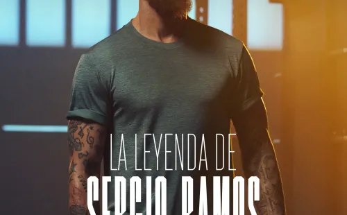 Afiche oficial de la serie documental “La Leyenda de Sergio Ramos”.