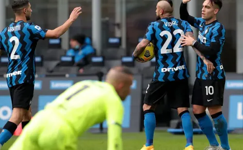 El King será baja para el Inter al menos durante un mes.