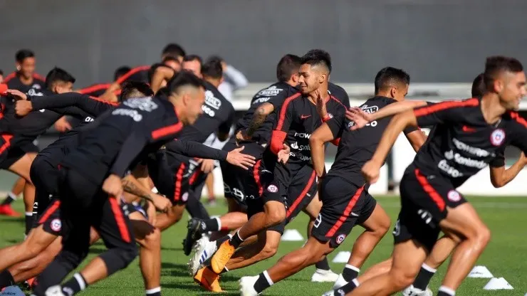 La selección chilena bajo el mando de Martín Lasarte