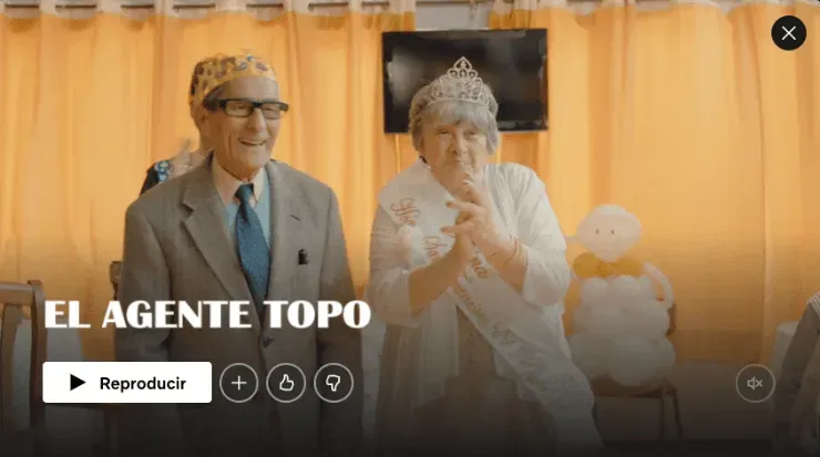 “El Agente Topo”, la nominada chilena a los Oscar 2021, en Netflix.