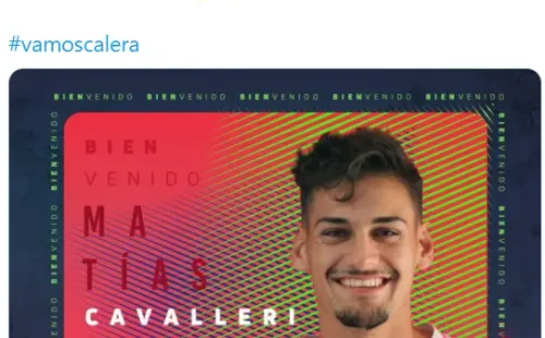Cavalleri llega a Unión La Calera