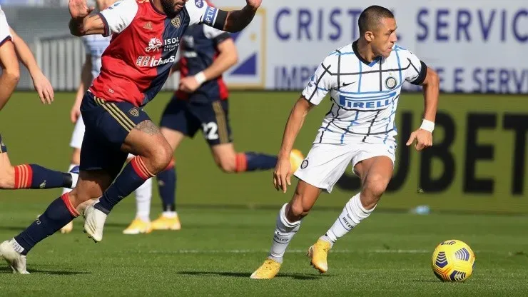 Alexis Sánchez, jugador chileno de Inter de Milán