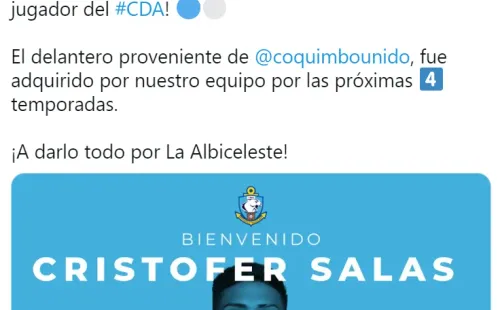 Anuncio de Cristofer Salas