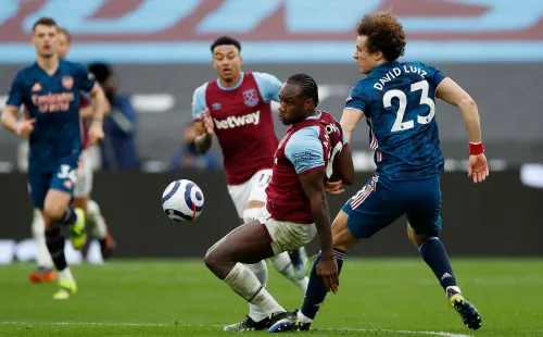 West Ham y Arsenal animaron un partidazo en Inglaterra. Foto: Getty Images