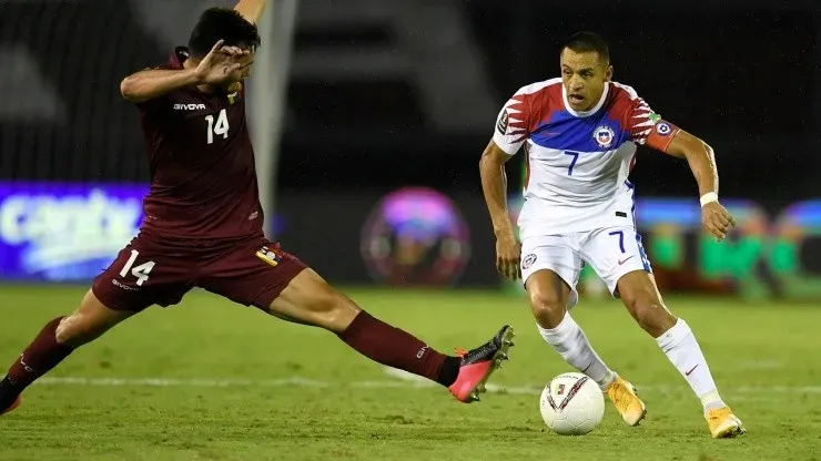 Alexis Sánchez, delantero de la selección chilena