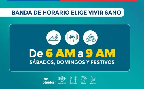 Nuevo horario Elige Vivir Sano