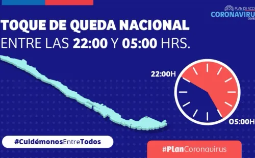 Horario del toque de queda