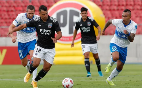 Morales tuvo buenos minutos ante la UC.