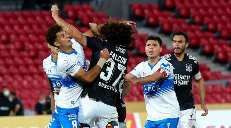 Maximiliano Falcón, defensor de Colo Colo