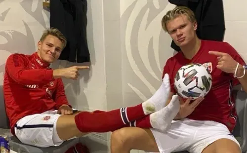 Haaland y Odegaard quieren llevar a Noruega al Mundial
