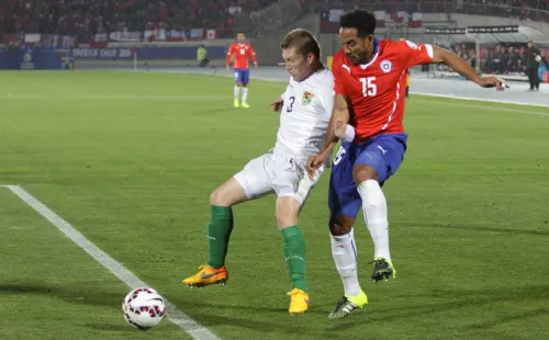 Alejandro Chumacero vuelve a chocar con la Roja. Foto: Agencia Uno