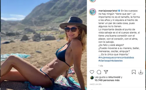 María José Prieto se despide del verano en Instagram.(2)