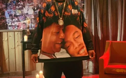 El homenaje de Dinho a su madre