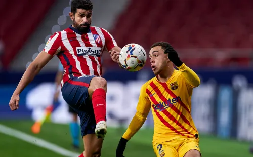 Diego Costa en el Atlético Madrid (Getty Images)