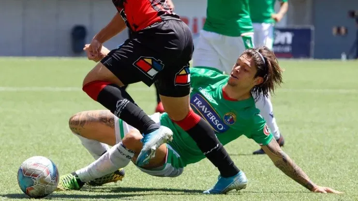 Joaquín Montecinos, delantero de Audax Italiano