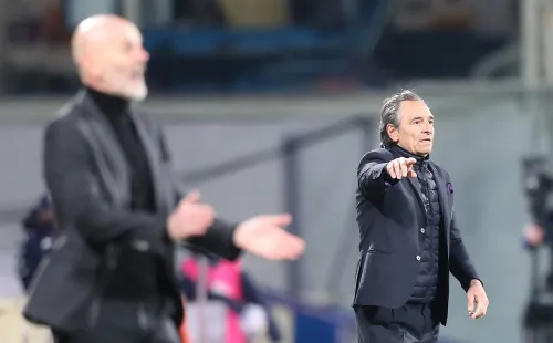 Luego de caer ante el Milan, Prandelli renunció a la Fiorentina. Foto: Getty Images