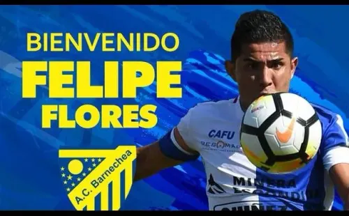 Flores dejó Antofagasta para firmar en Barnechea.