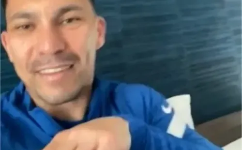 Gary Medel en su Live de Instagram (Instagram Gary Medel)