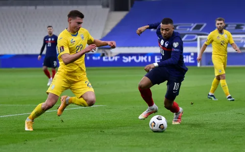 Francia no mostró un buen nivel en el partido con Ucrania y tienen la oportunidad de volver a los triunfos en Kazajistán. (Foto: Getty)